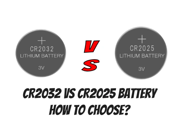 CR2032 vs CR2025: Which Coin Cell Battery is Right for You?