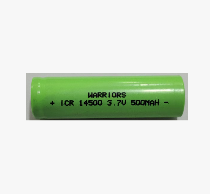 ICR14500 3.7V 500MAH Lithium Iron Phosphate Battery